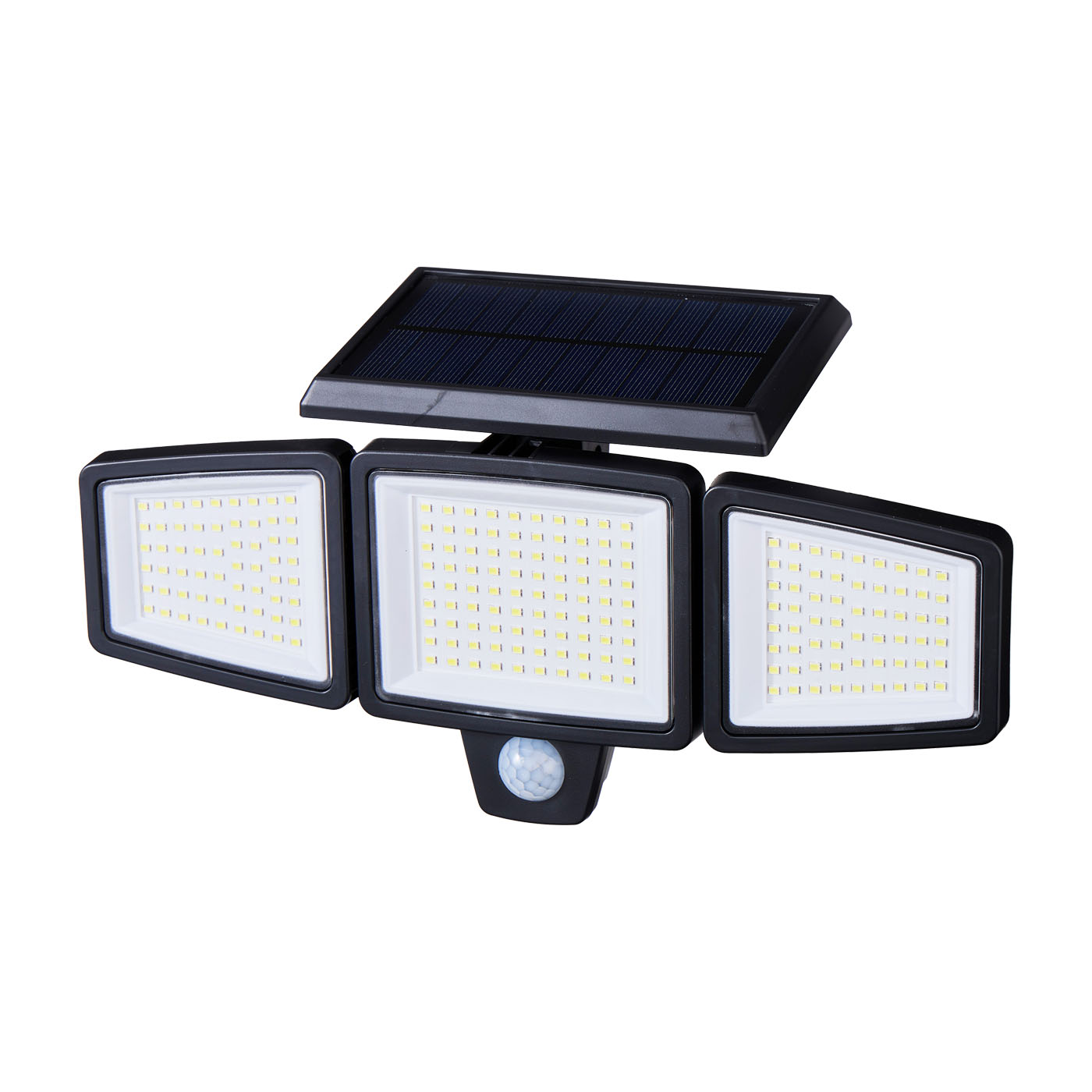 ソーラーライト 屋外用 防水センサー付 防犯照明 夜間自動点灯 広範囲