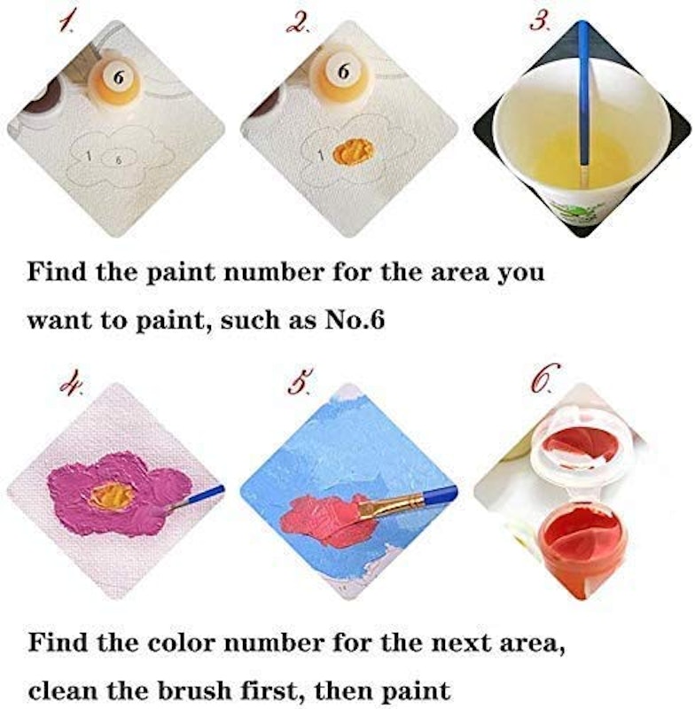 絵画 塗り絵 4