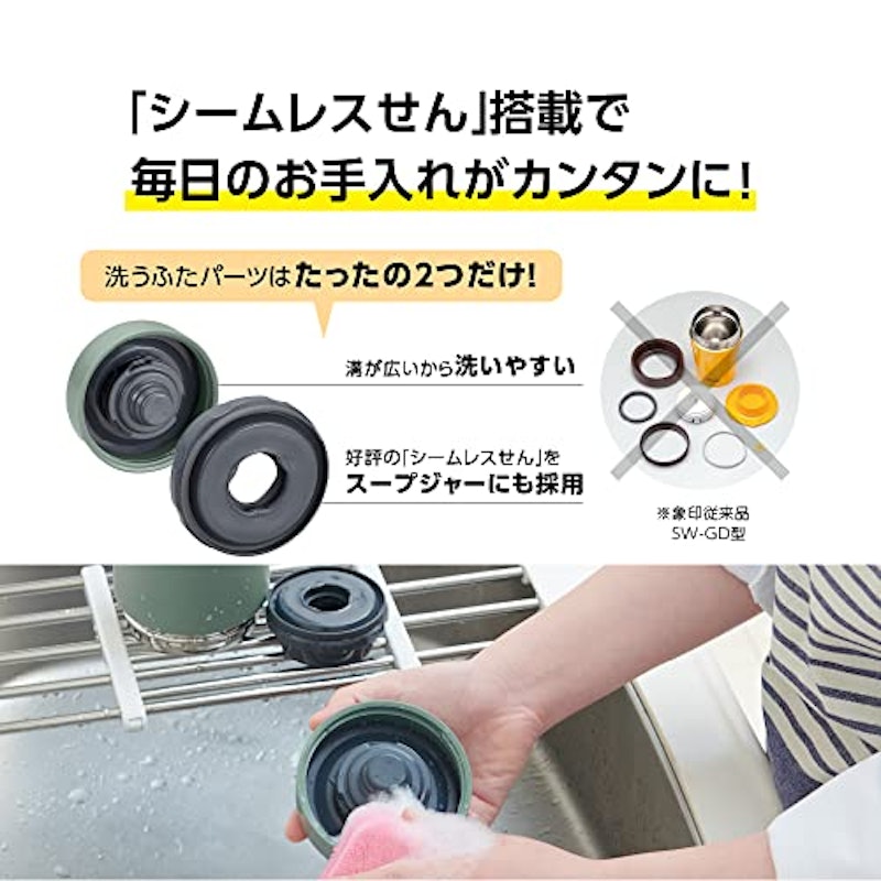 ステンレス保温スープジャー 4
