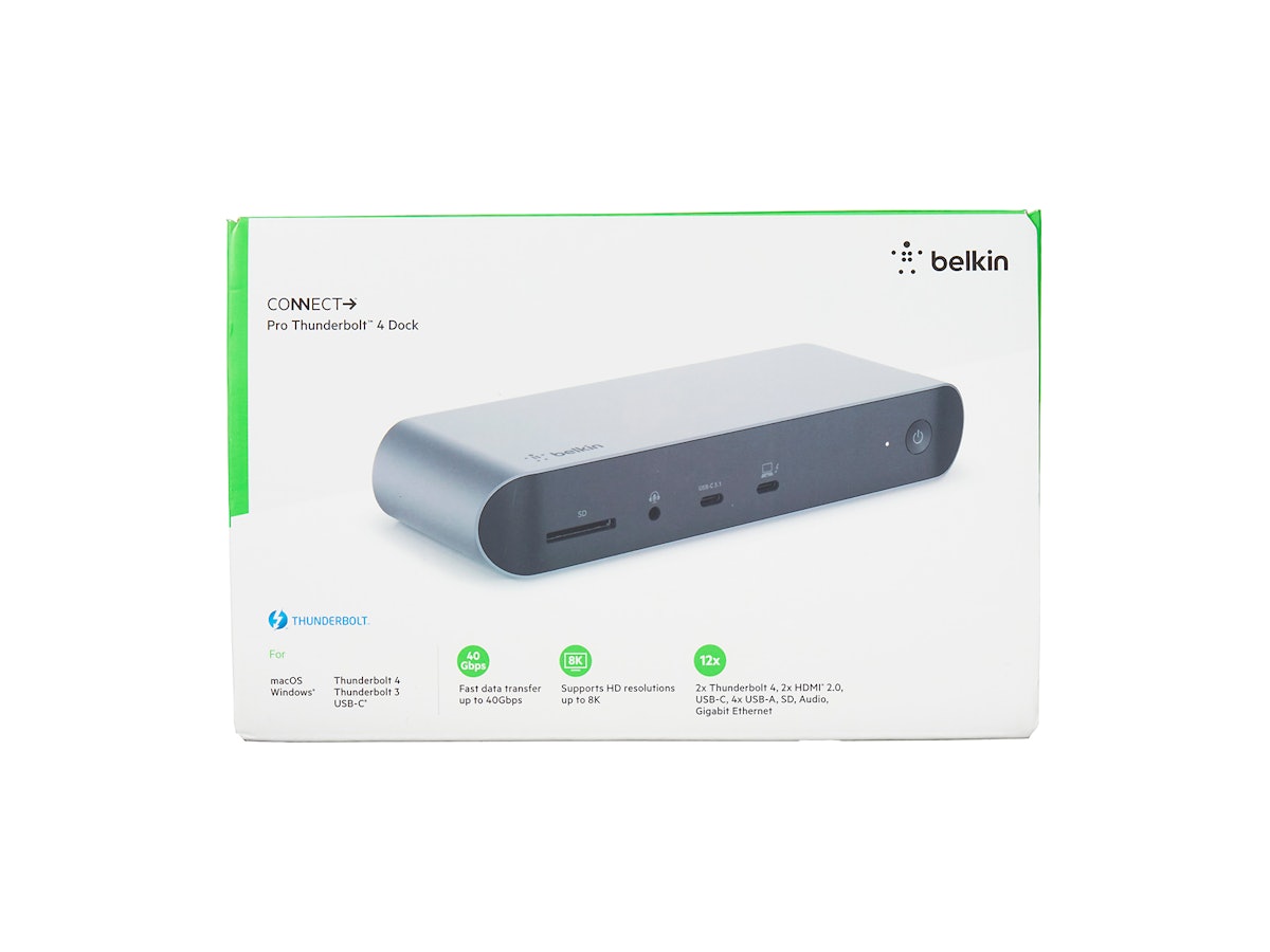 Belkin CONNECT Pro 12-in-1 Thunderbolt 4 Dock INC006qcSGYを Belkin CONNECT Pro 12-in-1 Thunderbolt 4 Dock INC006qcSGYを