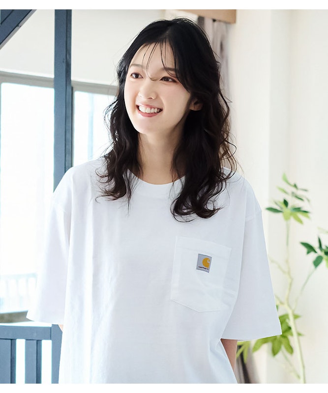 ルーズフィット ヘビーウェイト ポケットTシャツ 6