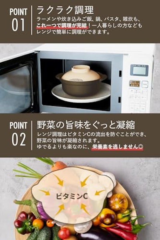 レンジ鍋 3