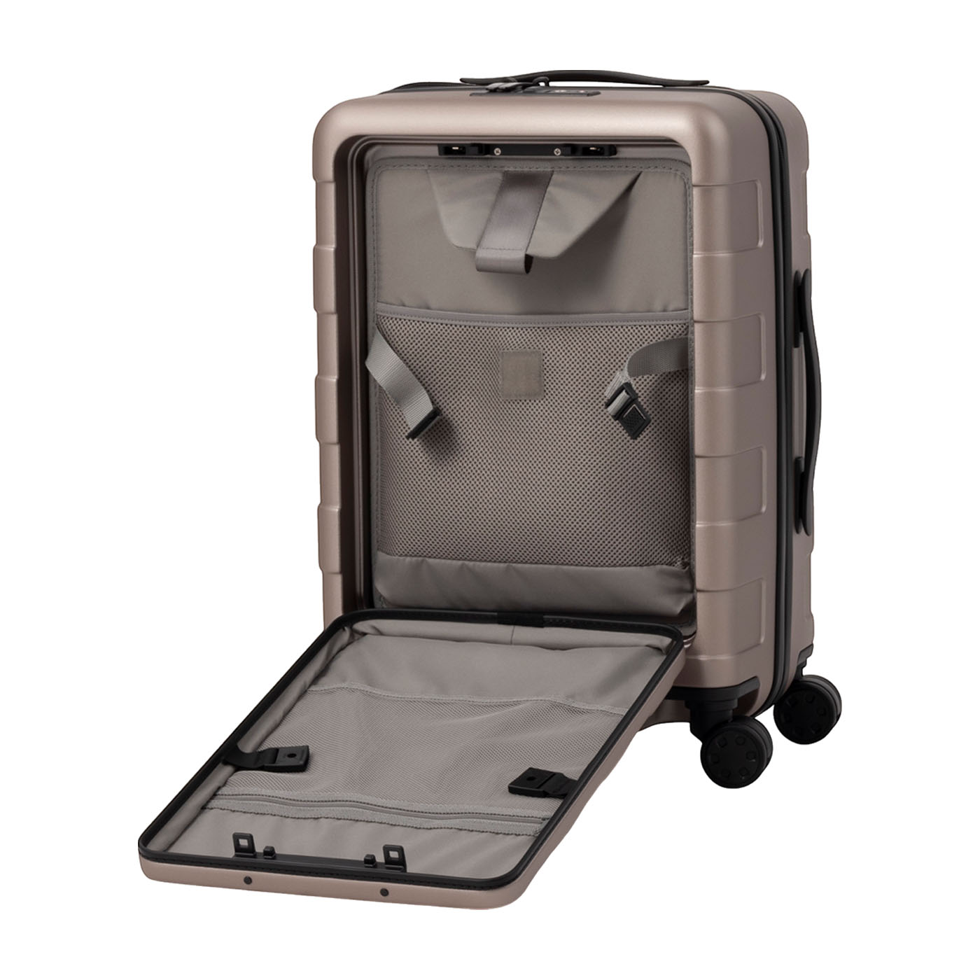 良品計画 無印良品 バーを自由に調節できる フロントオープンキャリー