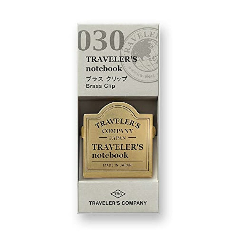 トラベラーズノート ブラスクリップ 1