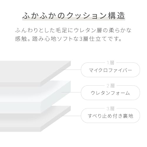 低反発ラグ 極厚タイプ 2