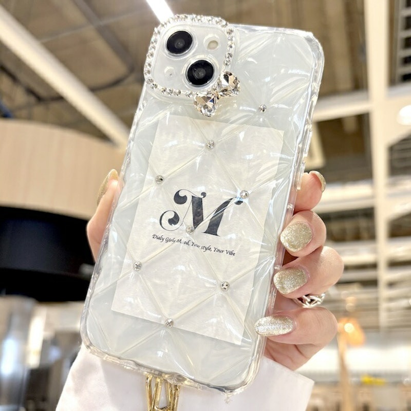 パフキルテッドリボンiPhoneケース 1