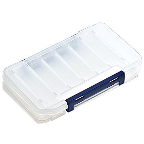 グレーのナイロンルアーケース、ルアー16種 LURE BOX AVERAGE/ルアーボックス アベレージ マルチタイプ
