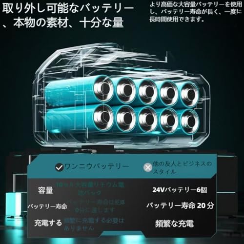 家庭用電動コードレス除雪機 4