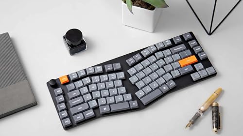 Aliceレイアウト QMK ワイヤレスカスタム メカニカルキーボード 6