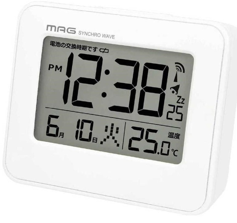 電波目覚まし時計 1