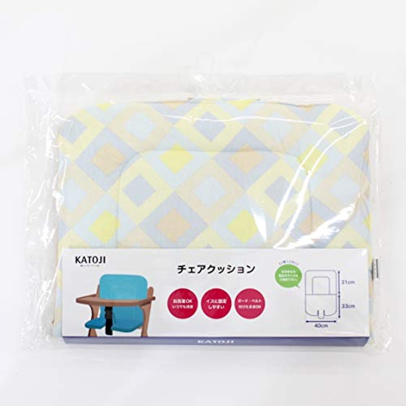 木製ハイ&ローチェア用クッション 3