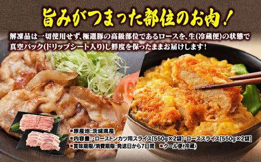 佐藤畜産の極選豚 ロース2.2kgセット 2