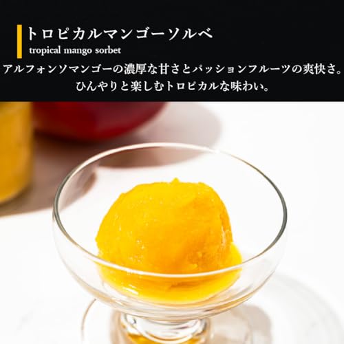 ソルベ＆ゼリー6個セット 3