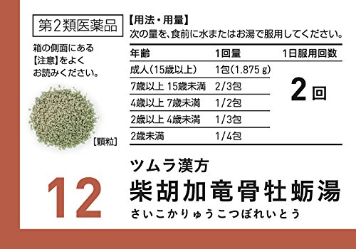 ツムラ漢方柴胡加竜骨牡蛎湯エキス顆粒 4