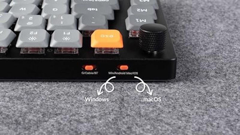 Aliceレイアウト QMK ワイヤレスカスタム メカニカルキーボード 7
