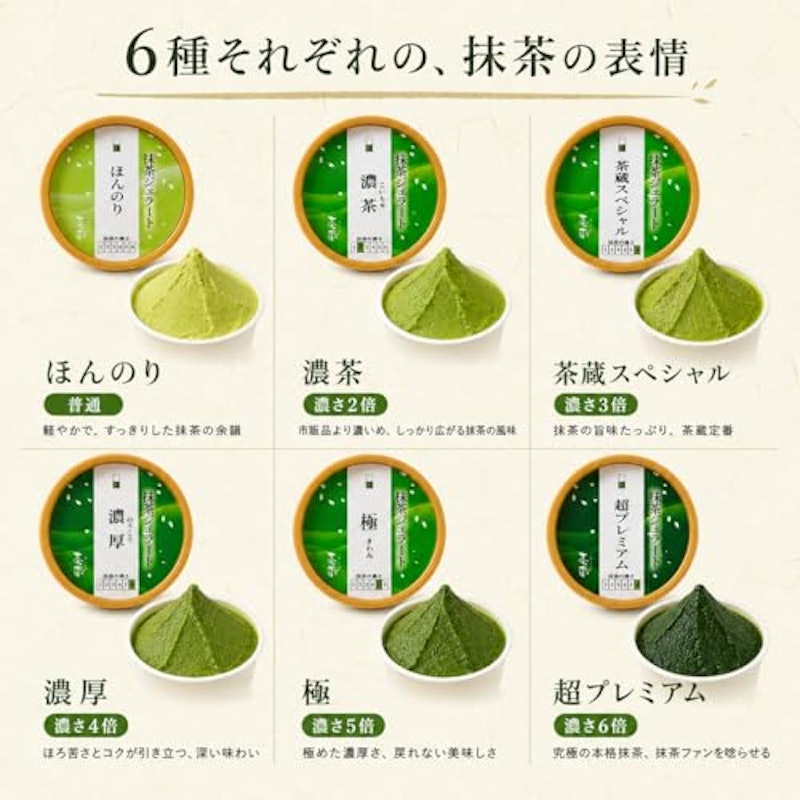 茶蔵 プレミアム抹茶ジェラート 3