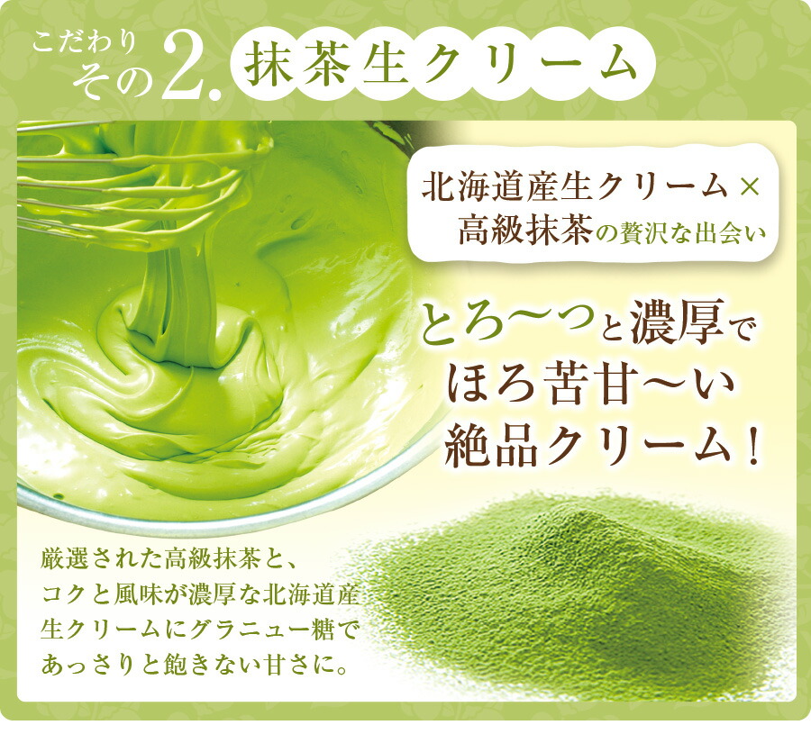 抹茶ロールケーキ 5