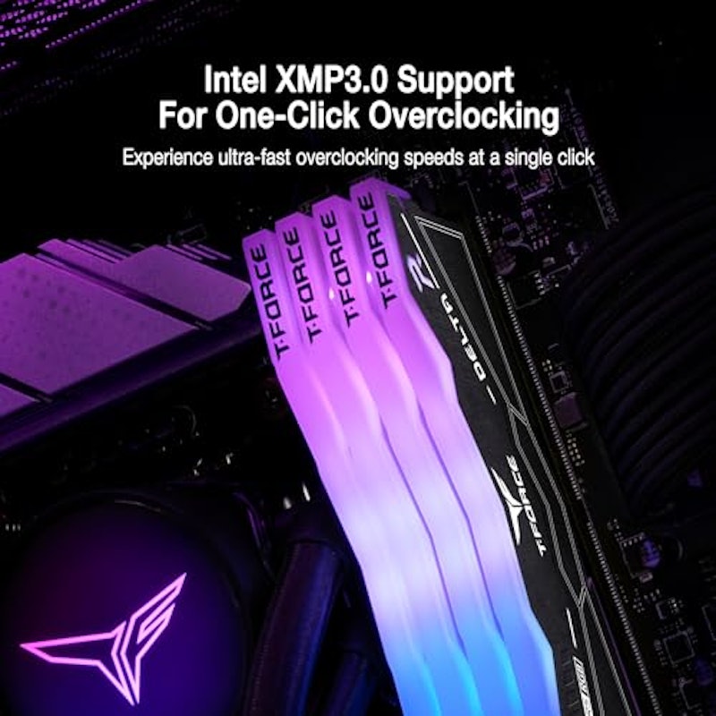 T-Force Delta RGB DDR5 デスクトップメモリモジュール 3