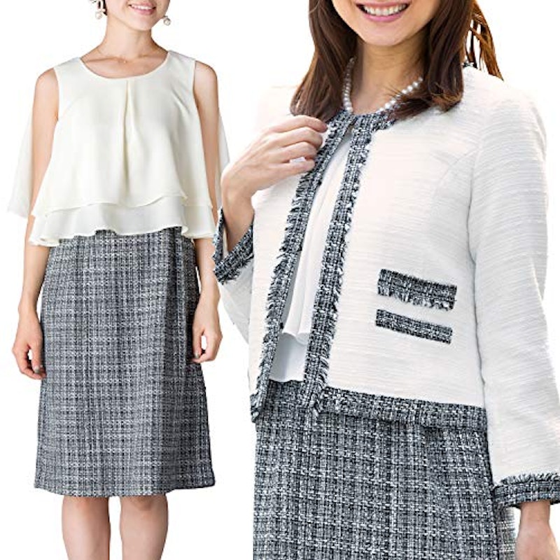 マタニティ ワンピース ジャケット 2点セット 1