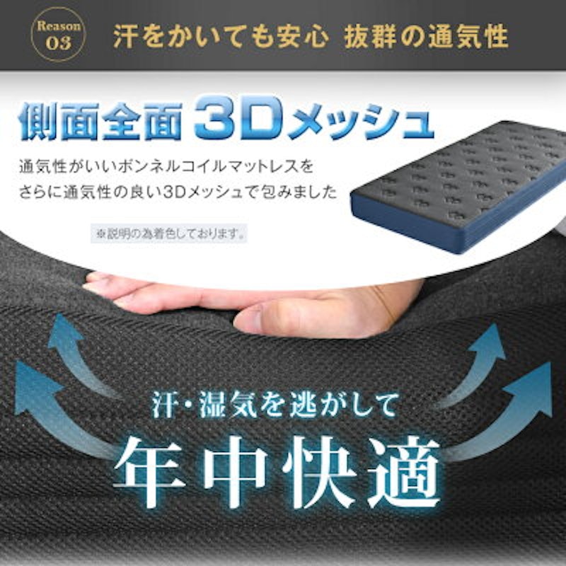 超ハード 男の脚付きマットレス 3