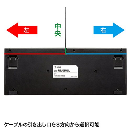 USBスリムキーボード 3