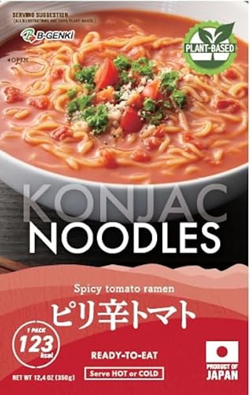 ピリ辛トマト こんにゃく麺 1