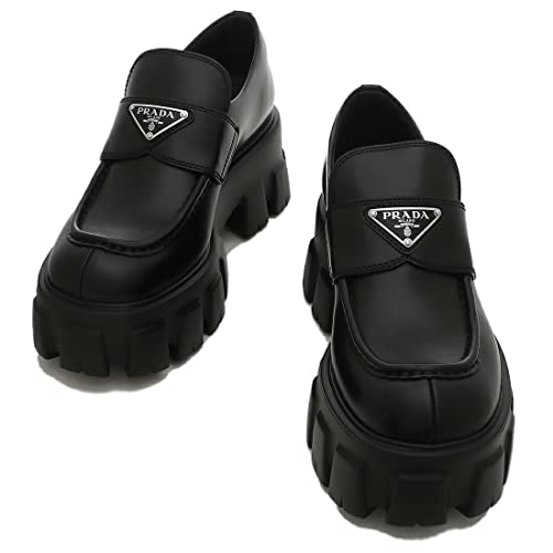 MONOLITH BRUSHED LEATHER LOAFERS 5