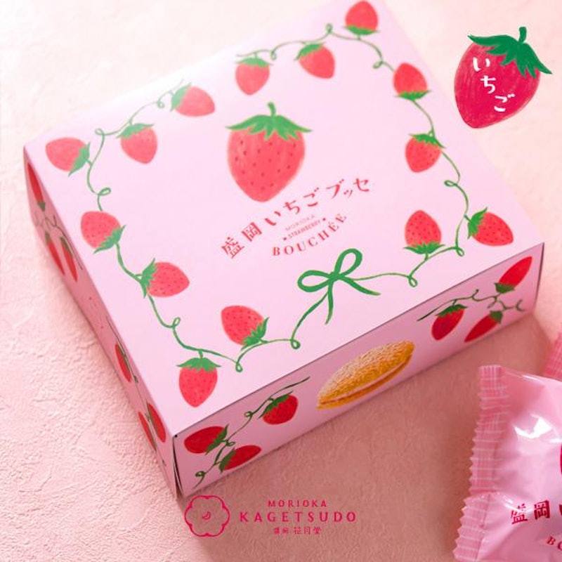 盛岡いちごブッセ 3