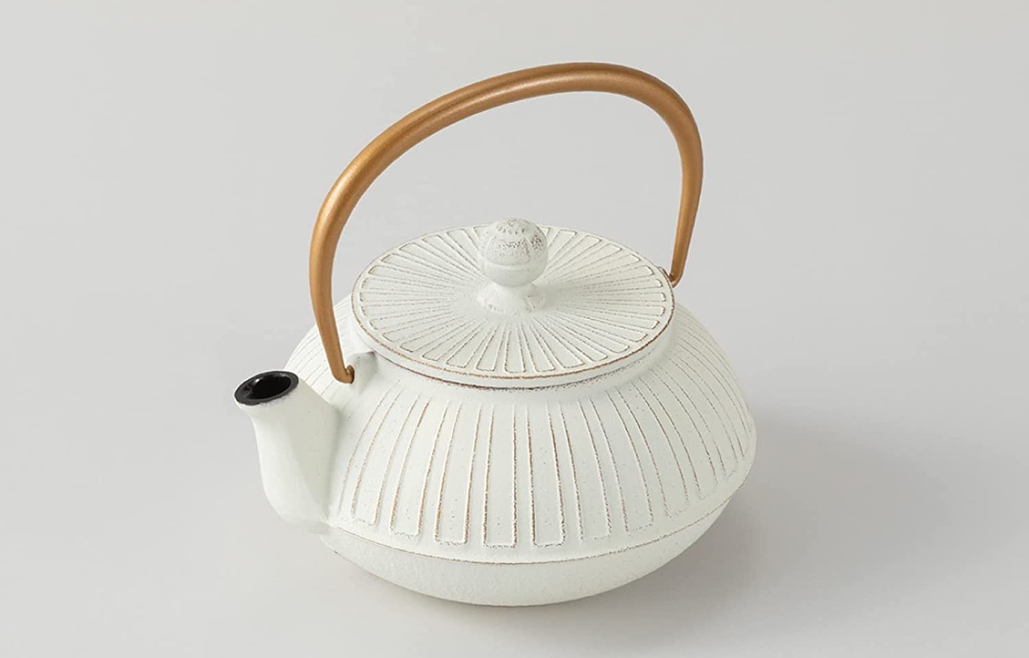 南部鉄器　鉄急須　平型糸目　０．４リットル　Teapot NanbuTekki 南部鉄器 鉄急須 平型糸目 0．4リットル Teapot NanbuTekki