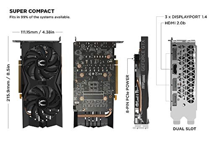 ZOTAC Gaming GeForce GTX 1660 2