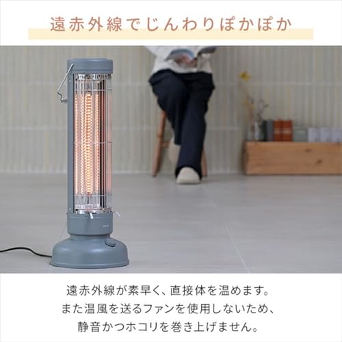 ワイド＆スポット レトロカーボンヒーター 3