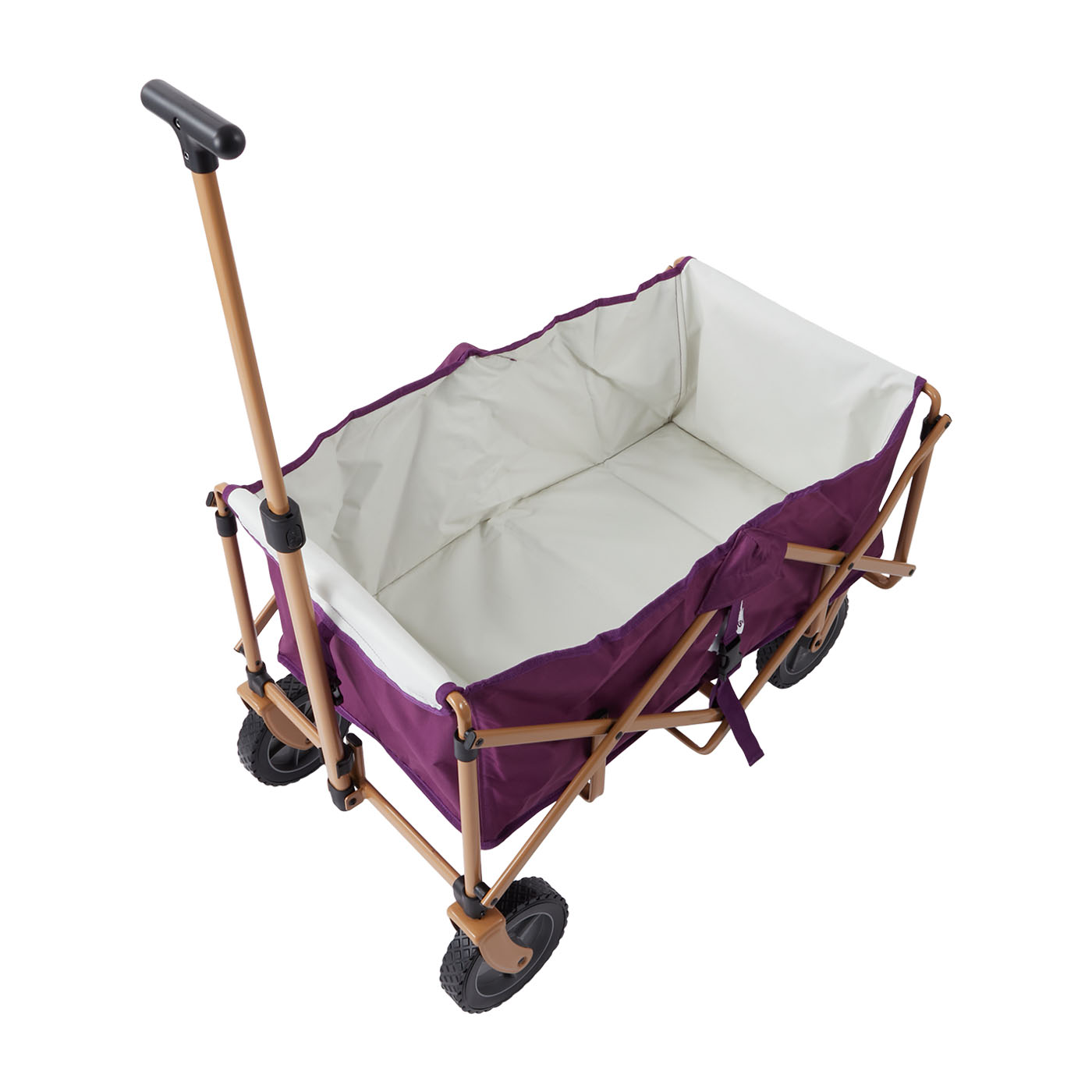 【新品未使用】LOGOS life 丸洗いキャリーカート（パープル） LOGOS Life 丸洗いキャリーカート（カラフルロゴス）パープル