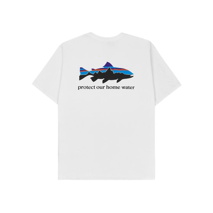 メンズ・ホームウォーター・トラウト・オーガニックコットン・Tシャツ 2