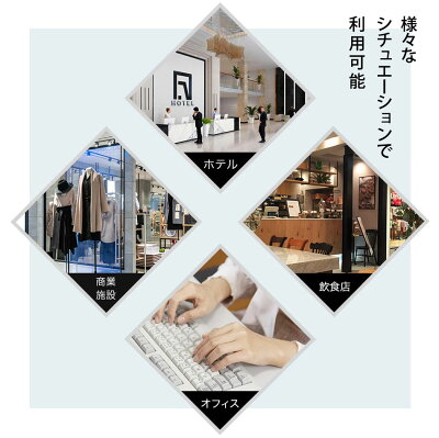 スタンド付き 自動手指消毒器 検温器セット 6