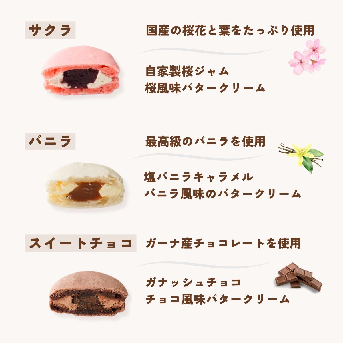 マカロン 5個セット  4