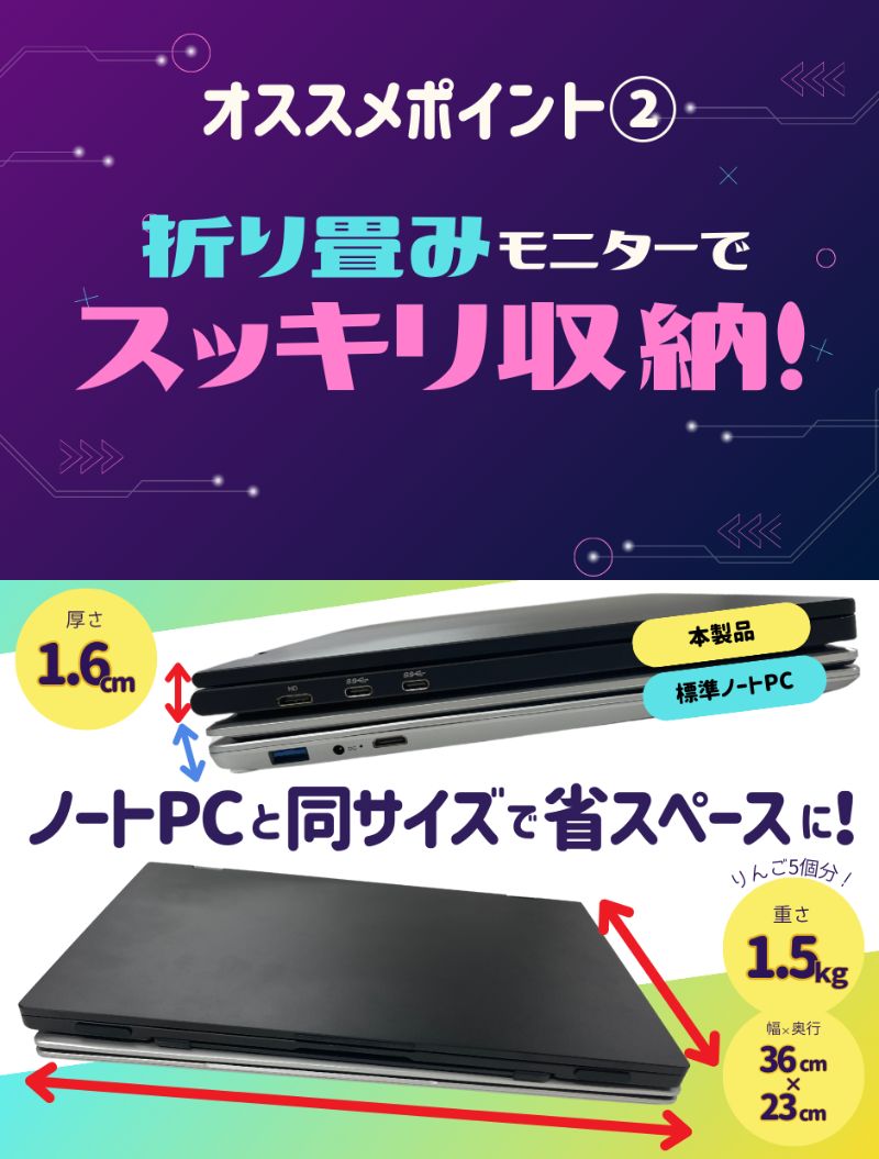 デュアル モバイルモニター 3
