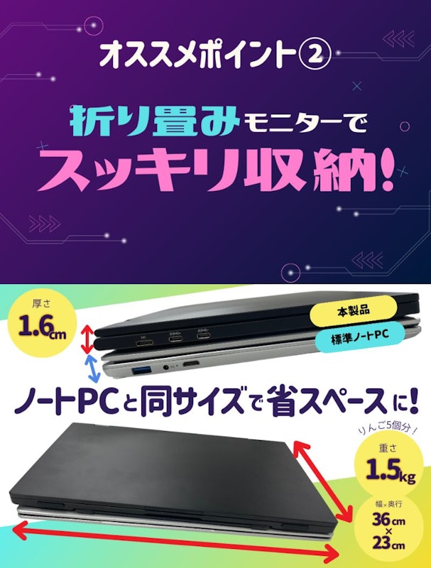 デュアル モバイルモニター 3