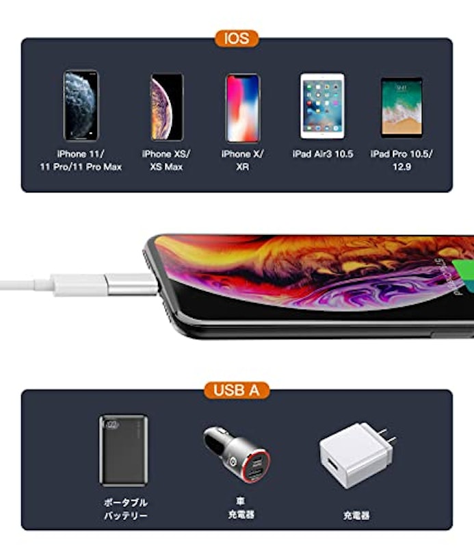 iPhone変換アダプタ 2