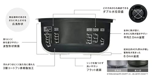 タイマー電子ジャー付ガス炊飯器 4
