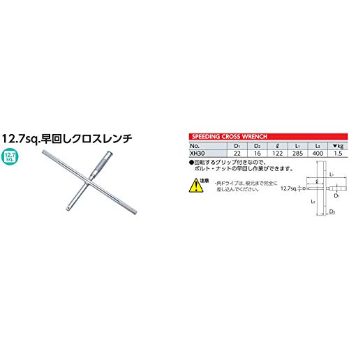 早回しクロスレンチ  2