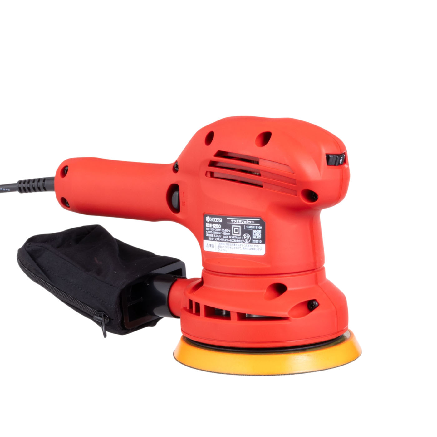 京セラ/リョービ RSE-1250 サンダポリッシャー ダブルアクション【野田愛宕店】【店頭取引限定】【中古】管理番号：ITO3KFJI9904 京セラ(リョービ) 電動サンダポリッシャー(研磨 車磨き 艶出し) RSE