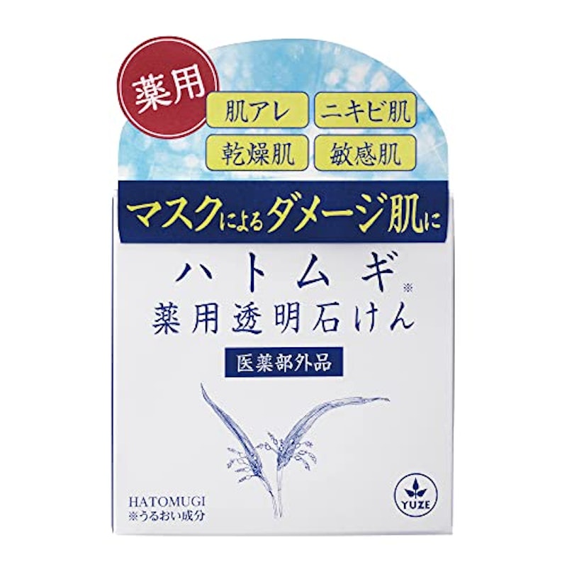 ハトムギ 薬用透明石けん 1