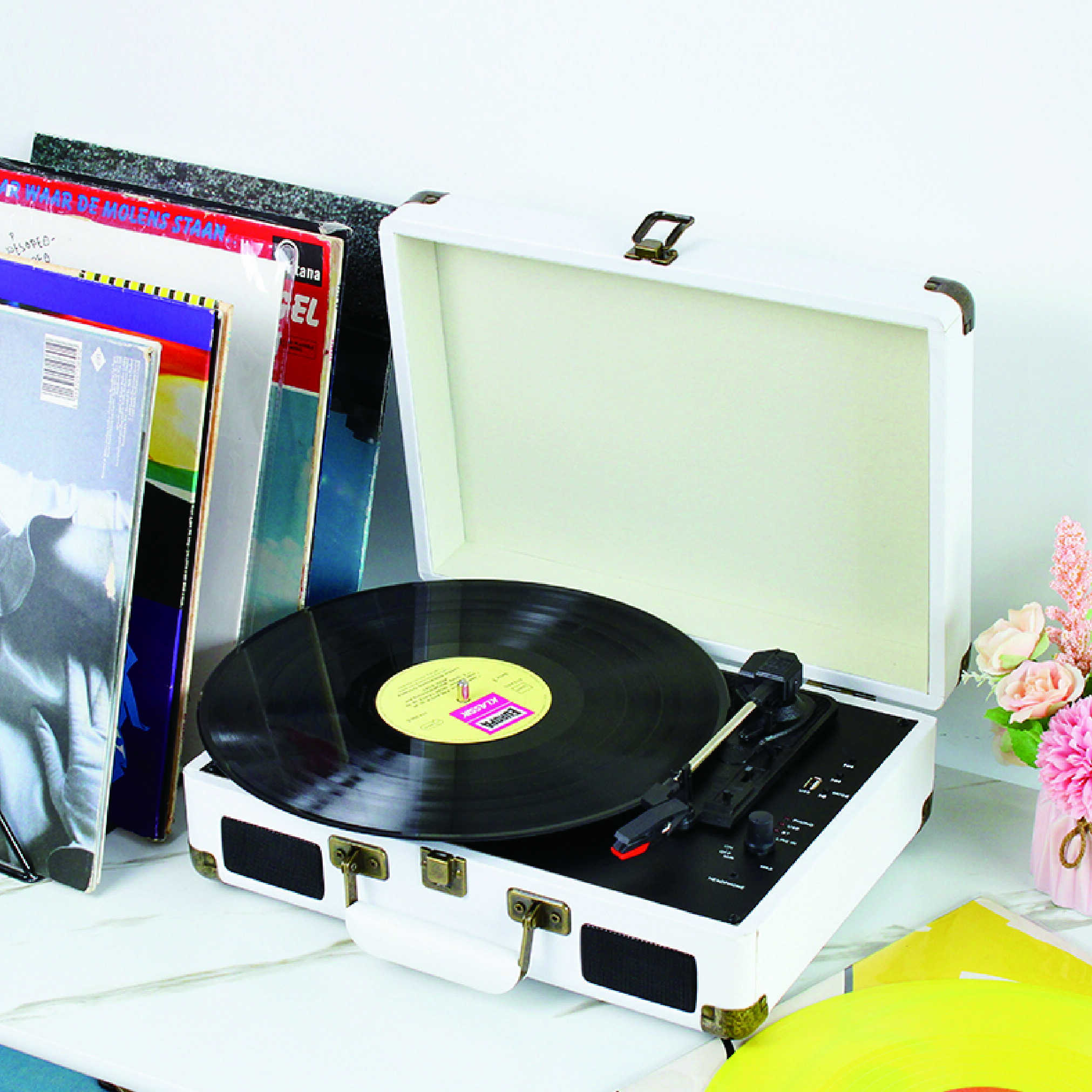 ポータブルレコードプレーヤー 6
