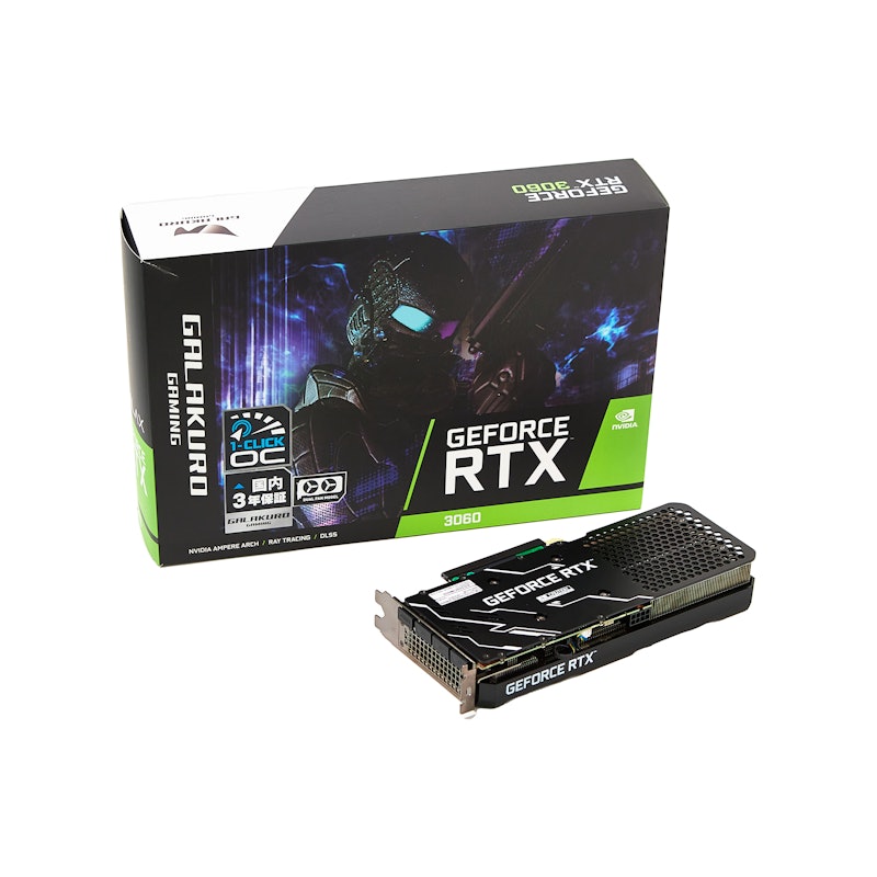 NVIDIA GEFORCE RTX 3060 搭載 グラフィックボード 5