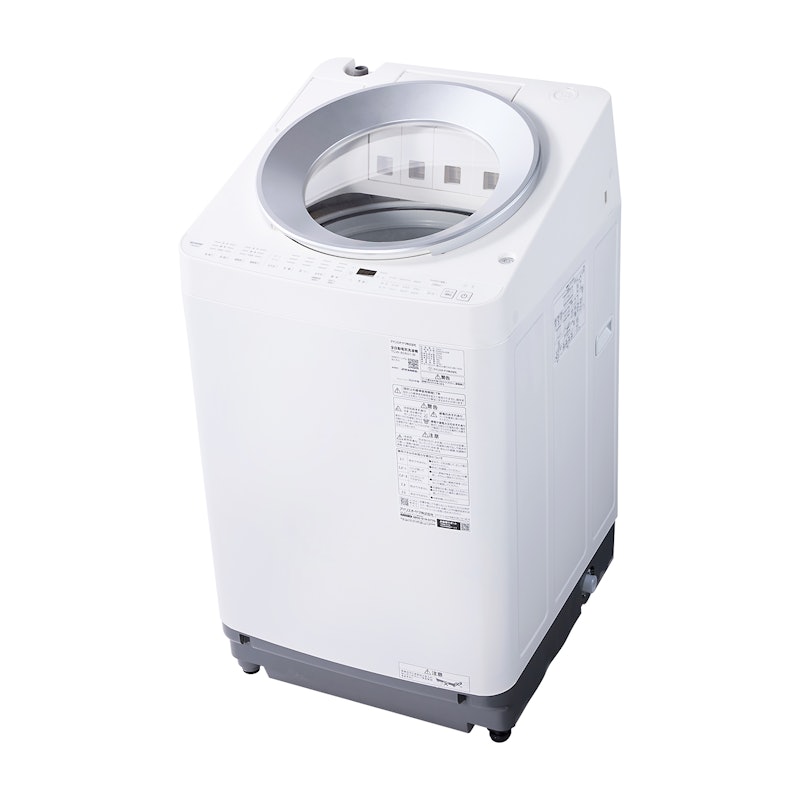 10B AQUA 大型洗濯機 一人暮らし 小型 容量7kg ガラストップ - 洗濯機