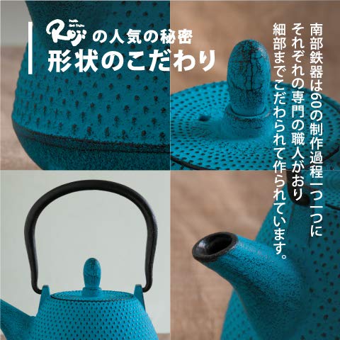のレン ロジ・アソシエイツ 南部鉄器 急須 カラー ドーム霰 6