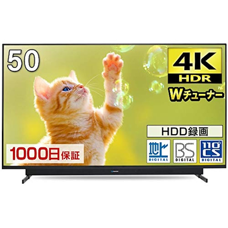 4K対応液晶テレビ 1