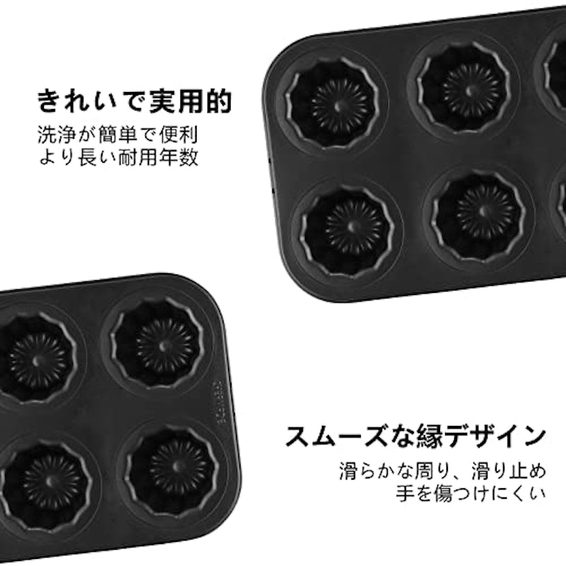カヌレ型 3