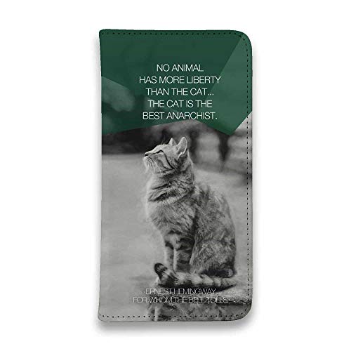 手帳型ベルトなし Stick Case ヘミングウェイの猫とは… 1