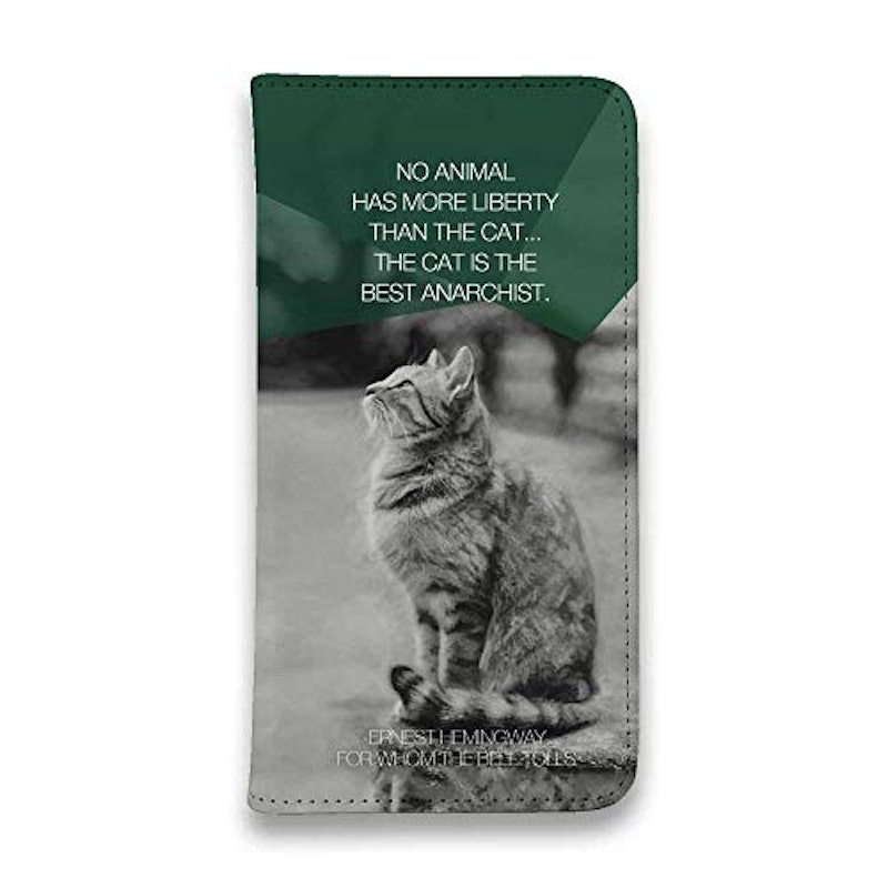 手帳型ベルトなし Stick Case ヘミングウェイの猫とは… 1